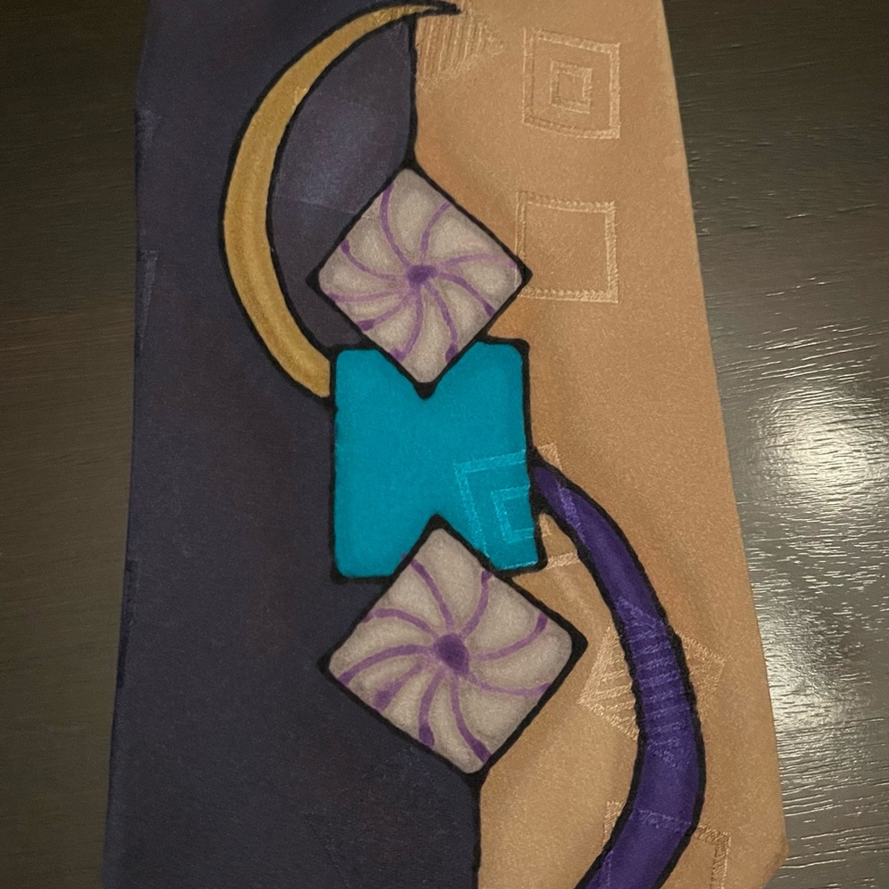 Rivellino Geometric Tie